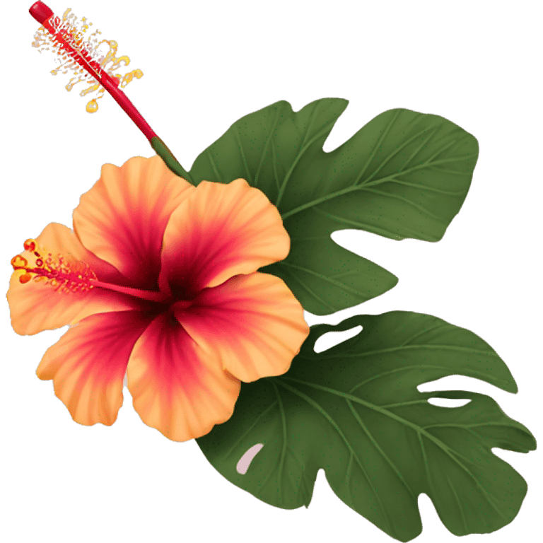 Hibiscus emoji