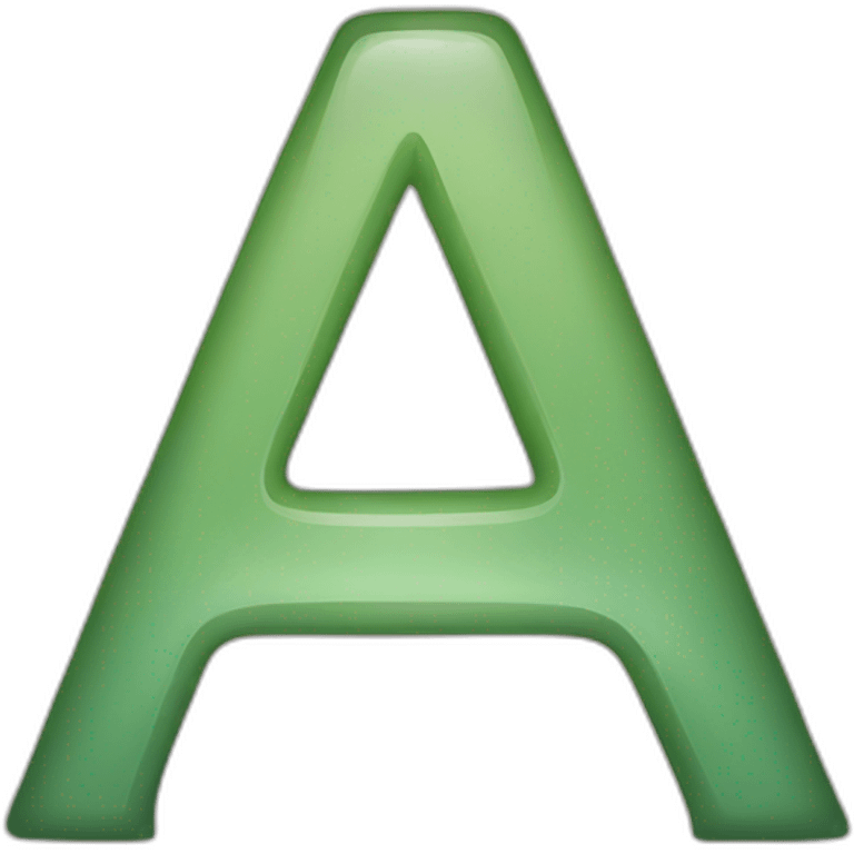 letter "a" emoji