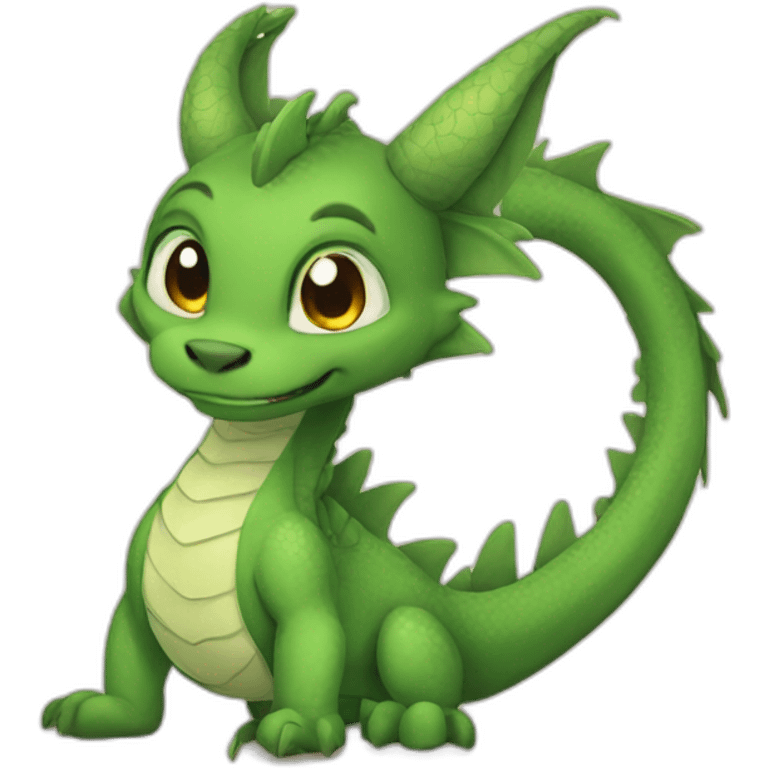 Dragon fursona emoji