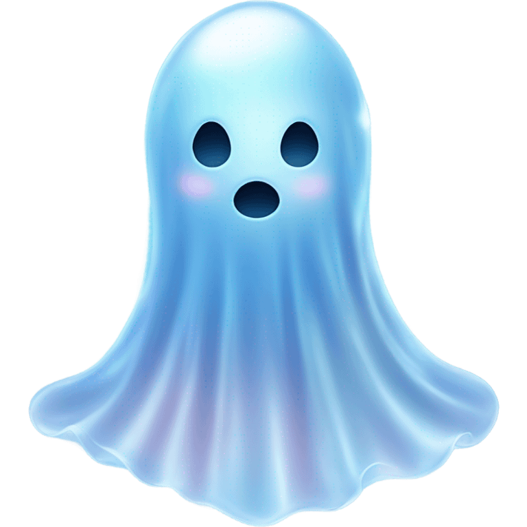 ghost with stardust emoji