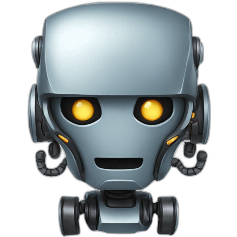 robot hablando emoji