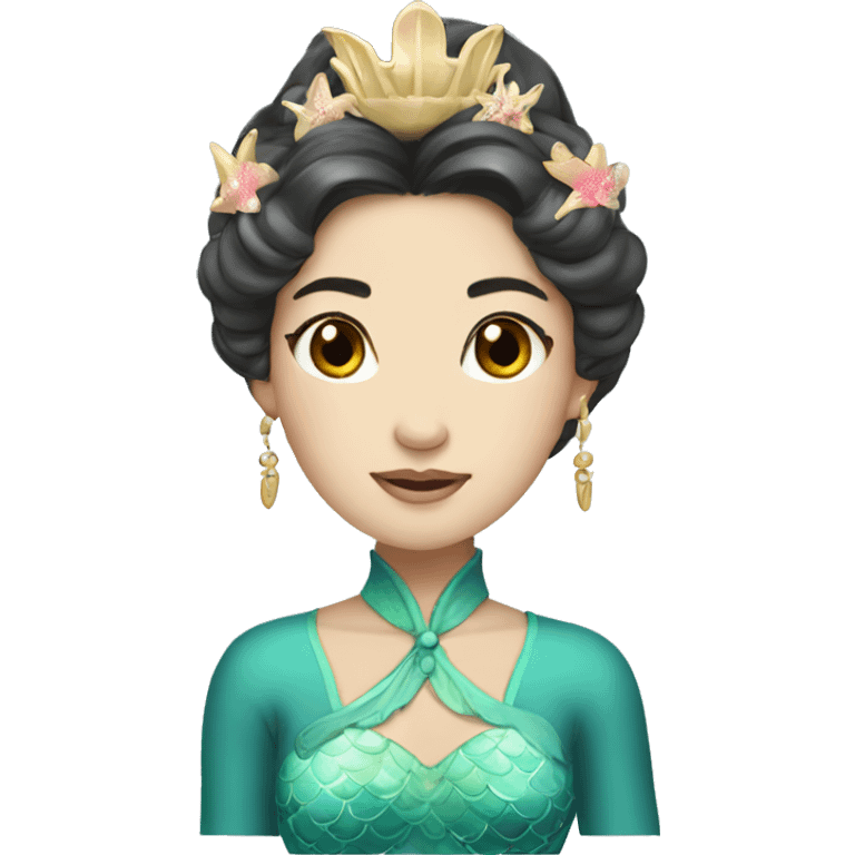 mermaid princess of china emoji