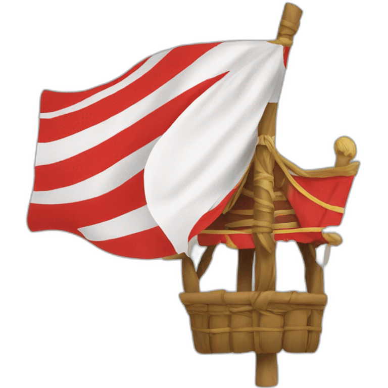 Drapeau des mugiwara emoji