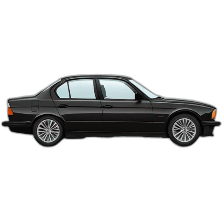 Bmw 3 black emoji