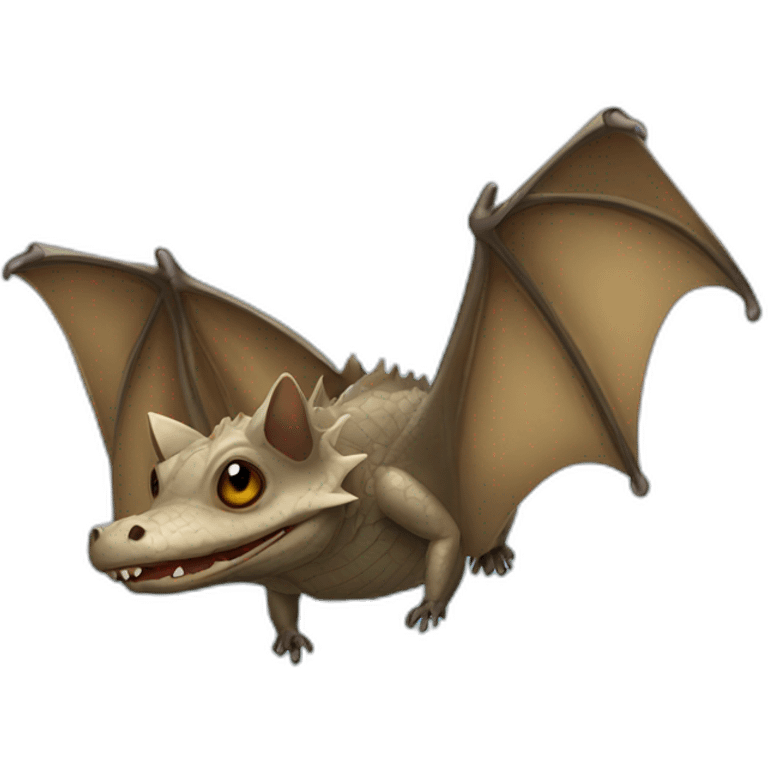 Alligator Bat emoji