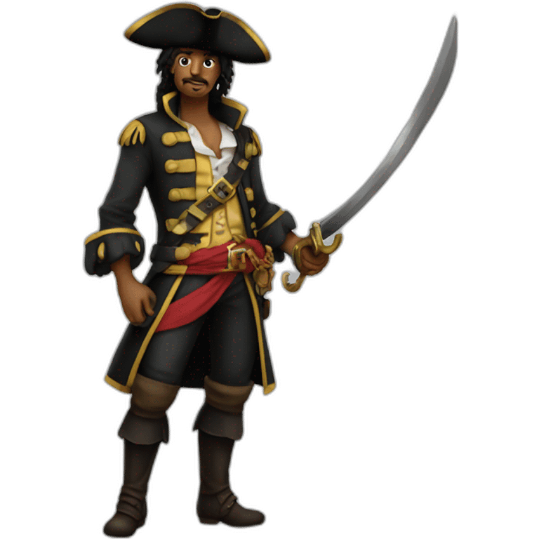 pirate fullbody emoji