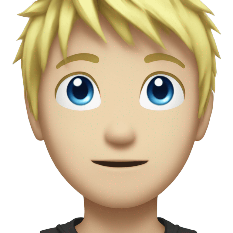 roxas blue eyes o7 emoji