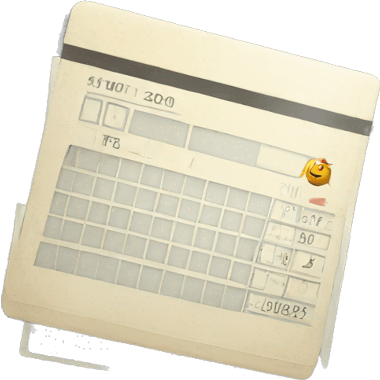 timecard emoji