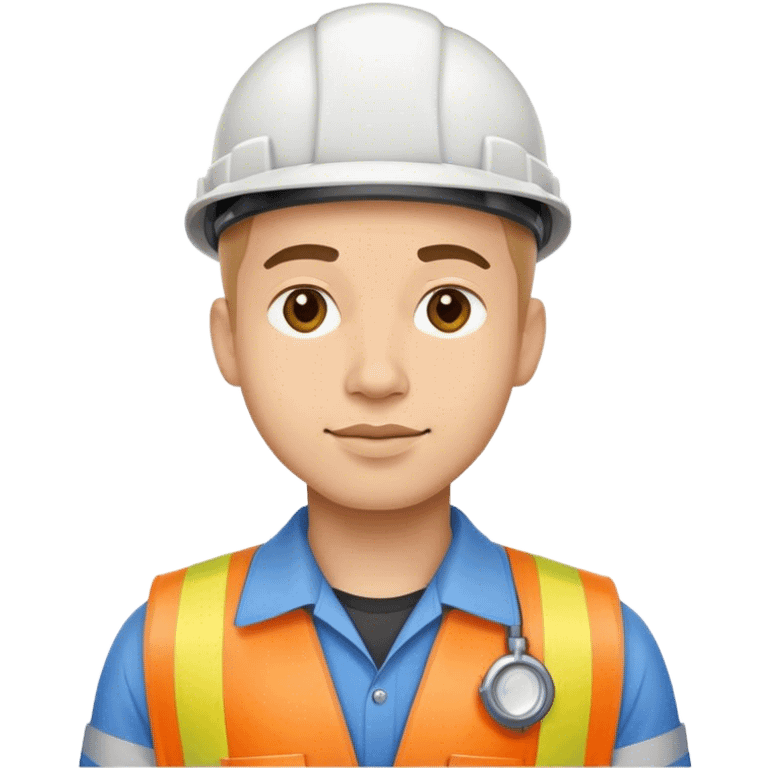 handsome engineer emoji