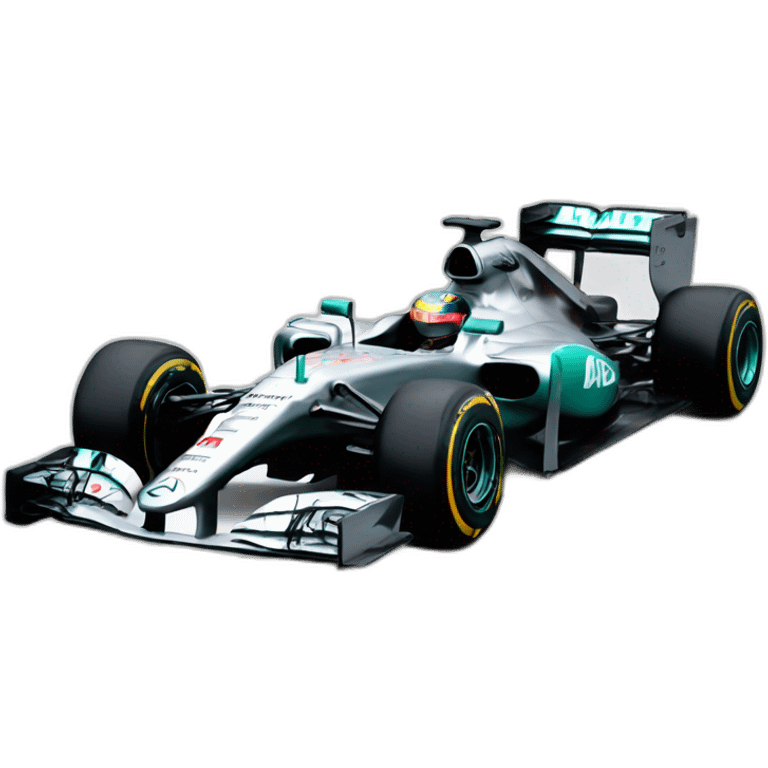 Formule1 Mercedes emoji