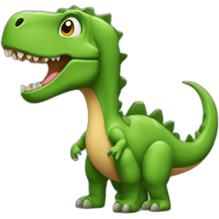 Dinosaure vert emoji