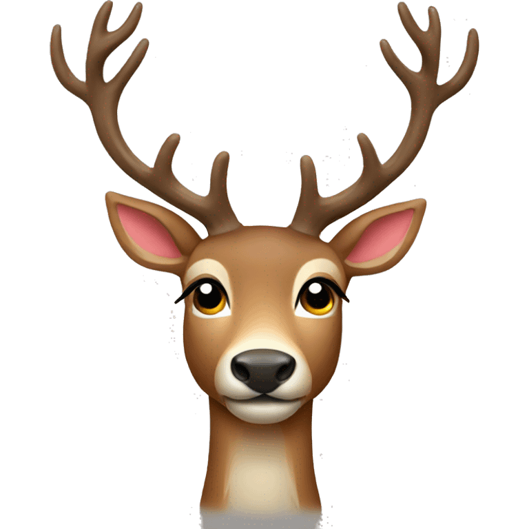 Christmas deer  emoji