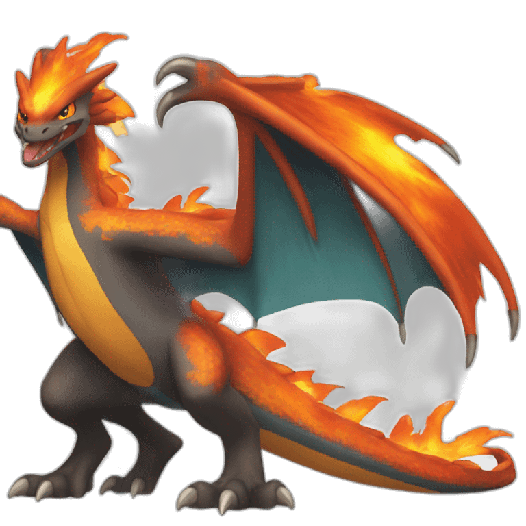 Dracaufeu Pokémon  emoji