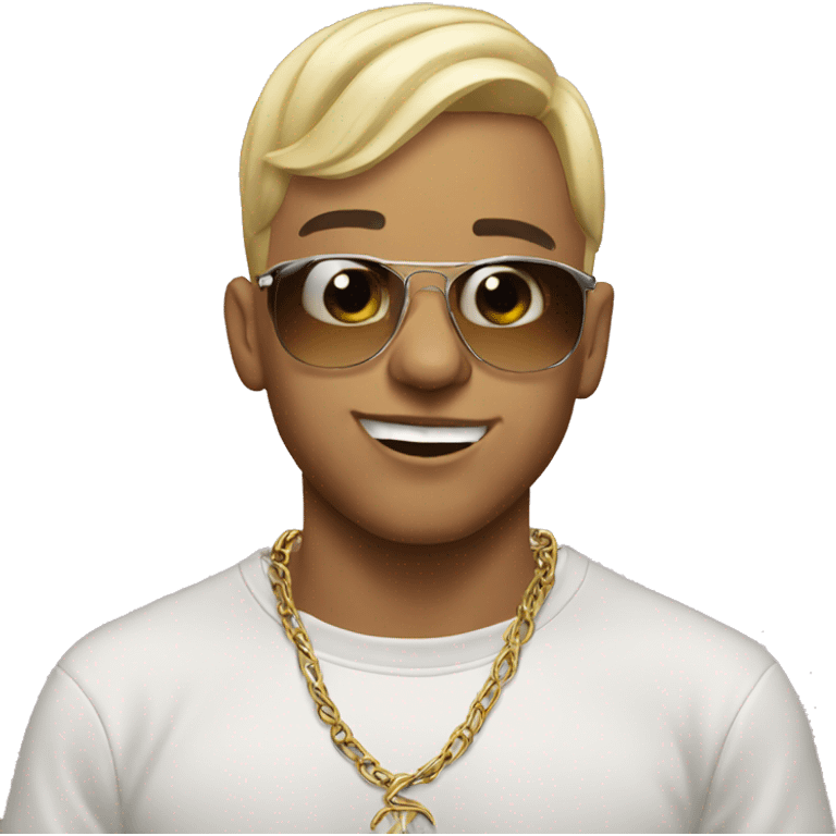 Bad Bunny White Trap Singer emoji