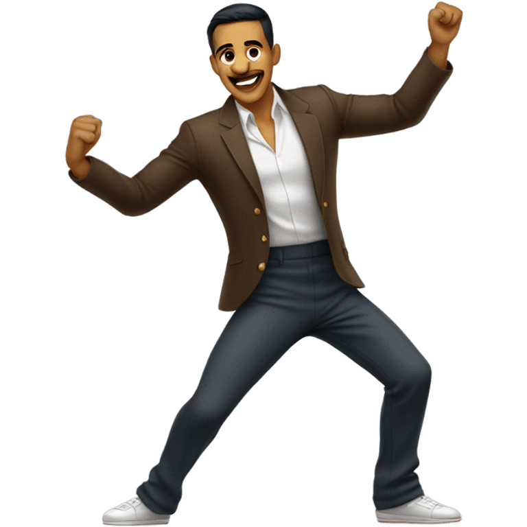 Latin man dancing salsa emoji