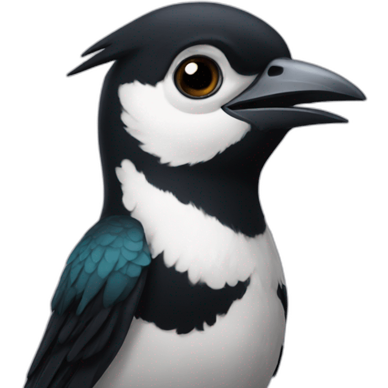 Magpie happie emoji