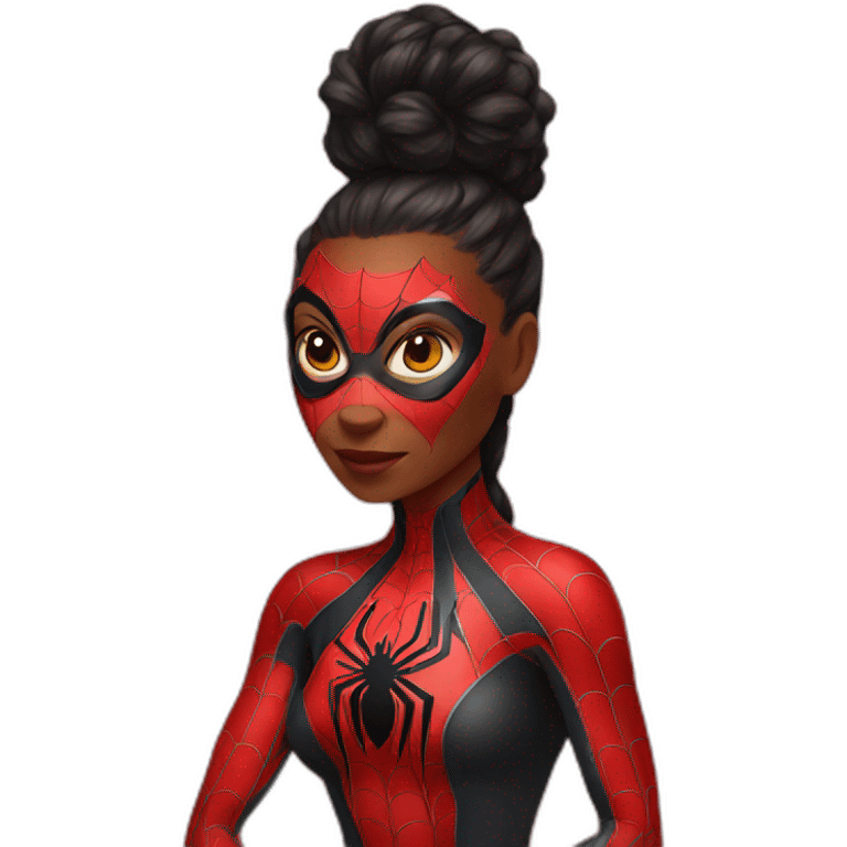 Spiderwoman emoji