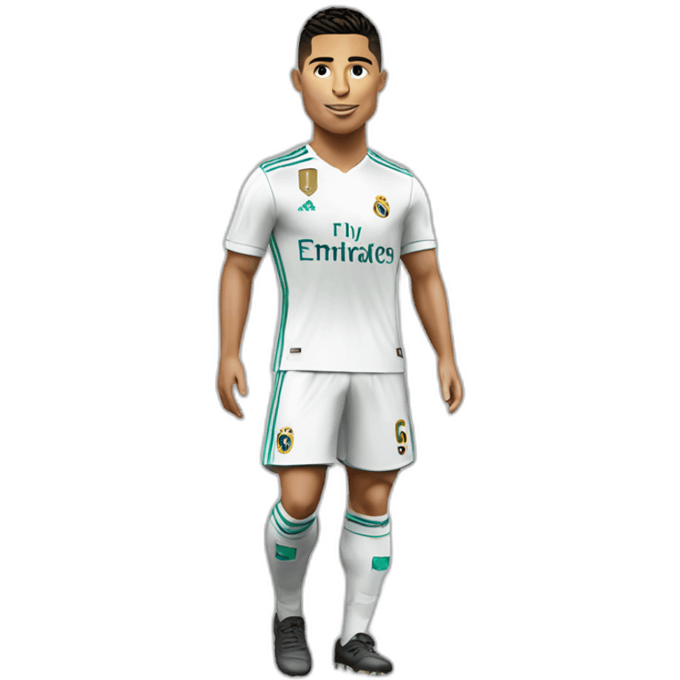 Ronaldo avec la ldc emoji