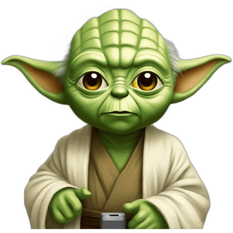 Yoda con letras CAPO RADIO emoji