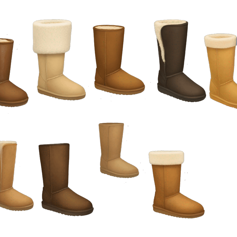 ugg boots emoji