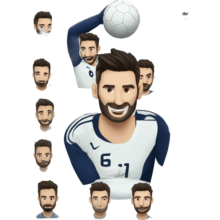 Hugo Lloris qui fait un arrêt  emoji