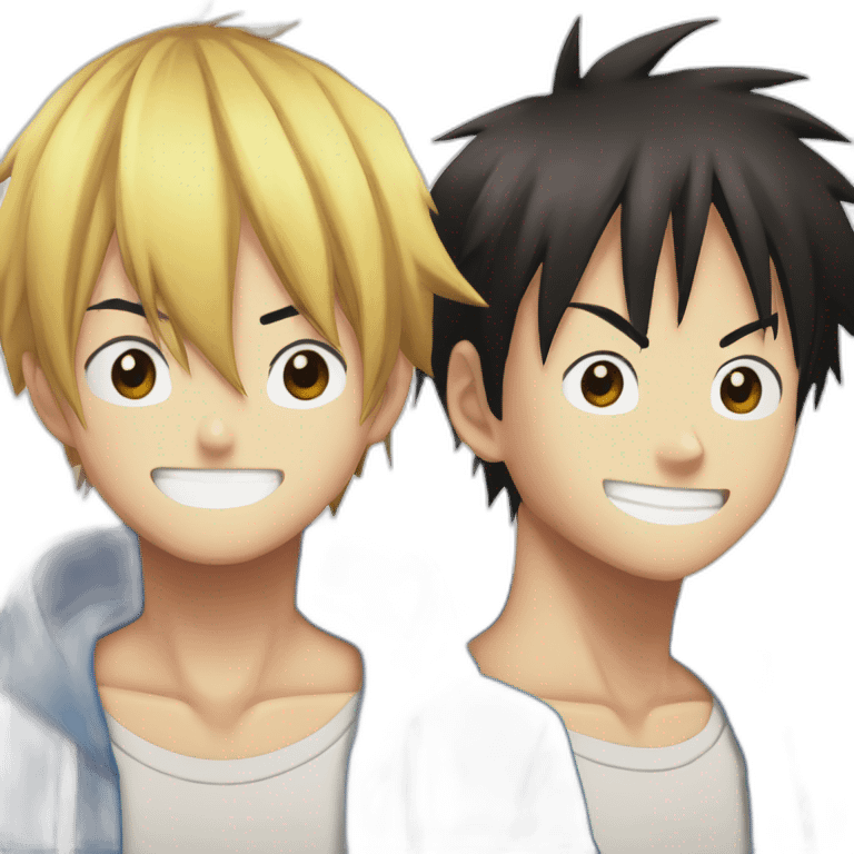 Kuroko et luffy emoji