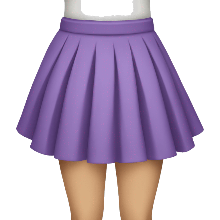 violet skirt emoji