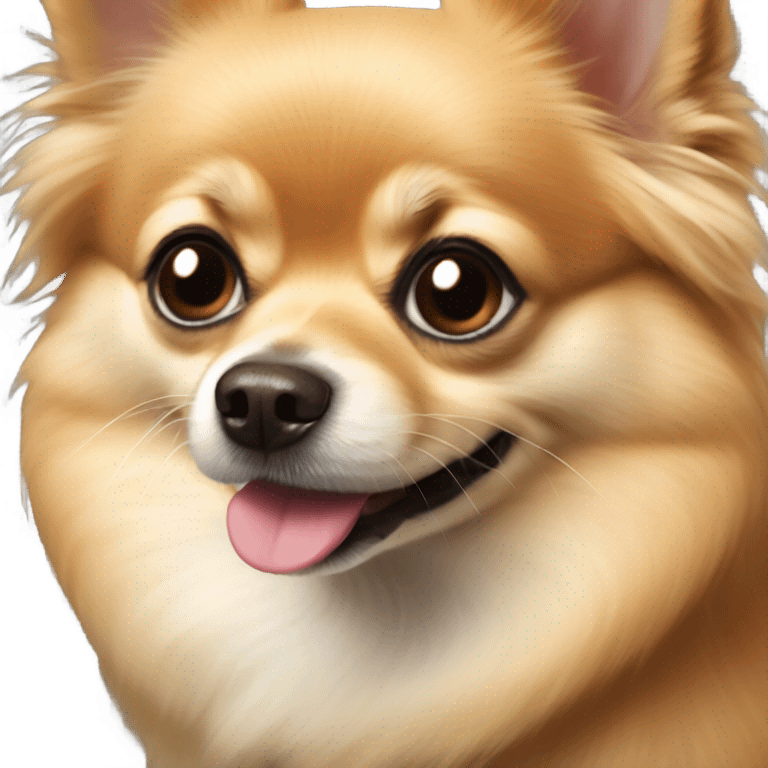 Pomeranian chihuahua   emoji