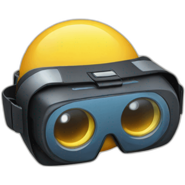 emoji wearing vr headset emoji