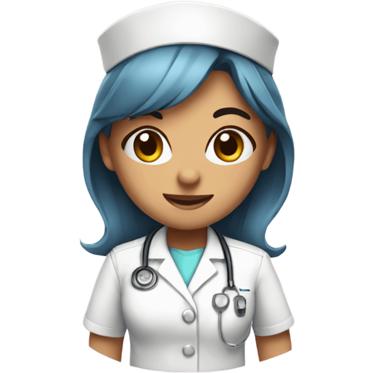 cute nurse emoji