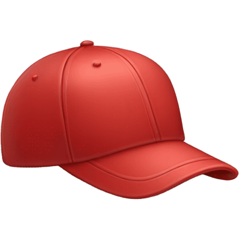 red baseball cap emoji