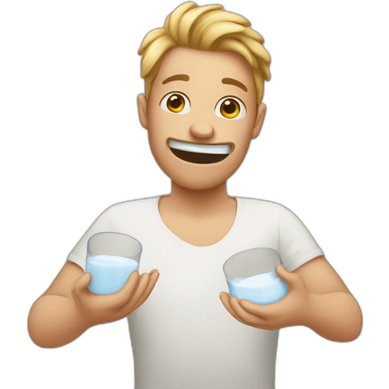 milk juggle fail emoji