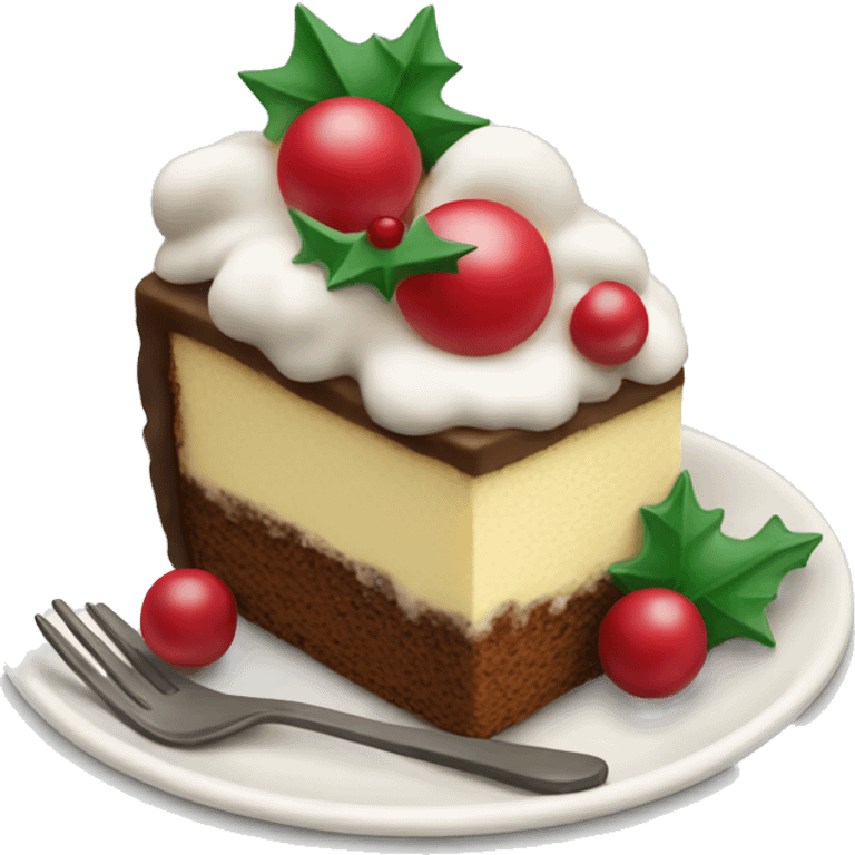 christmas dessert emoji