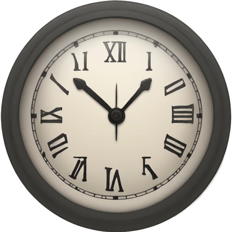 clock emoji