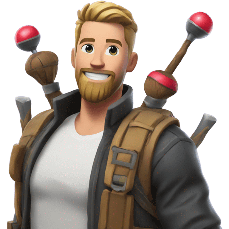 fortnite dude perfect emoji