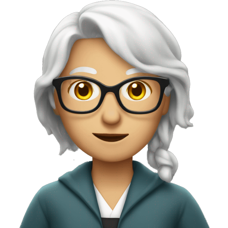 librarian crone emoji