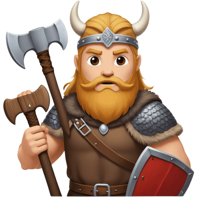 Viking with Axe emoji