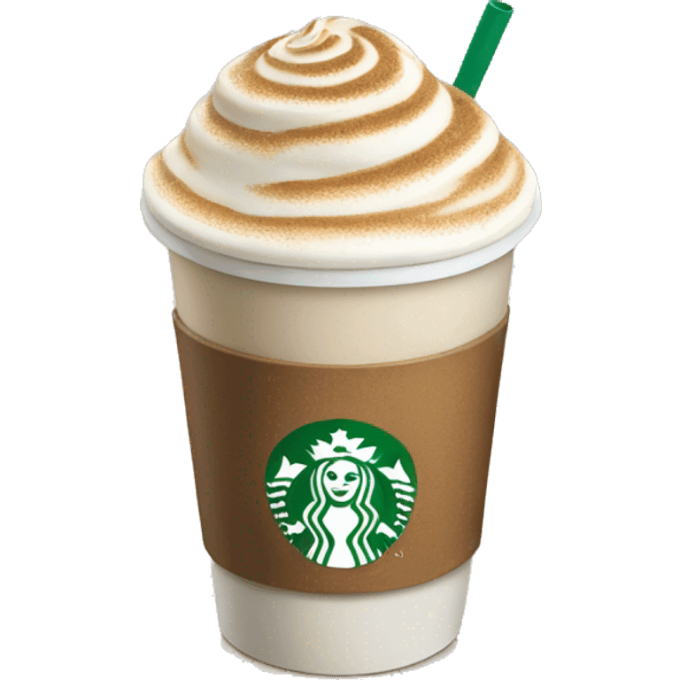 Starbucks coffee latte emoji