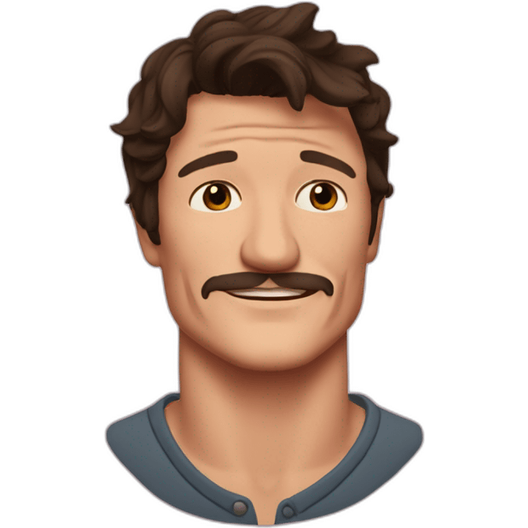 Pedro Pascal heart emoji