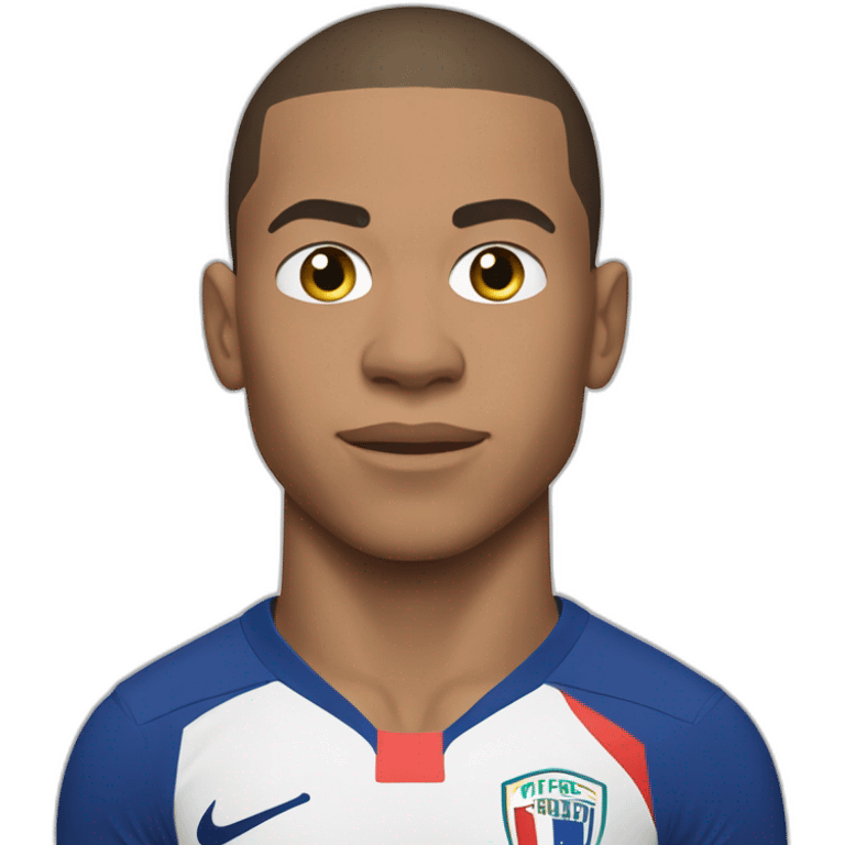 Kylian mbappe, france, world cup, buff emoji