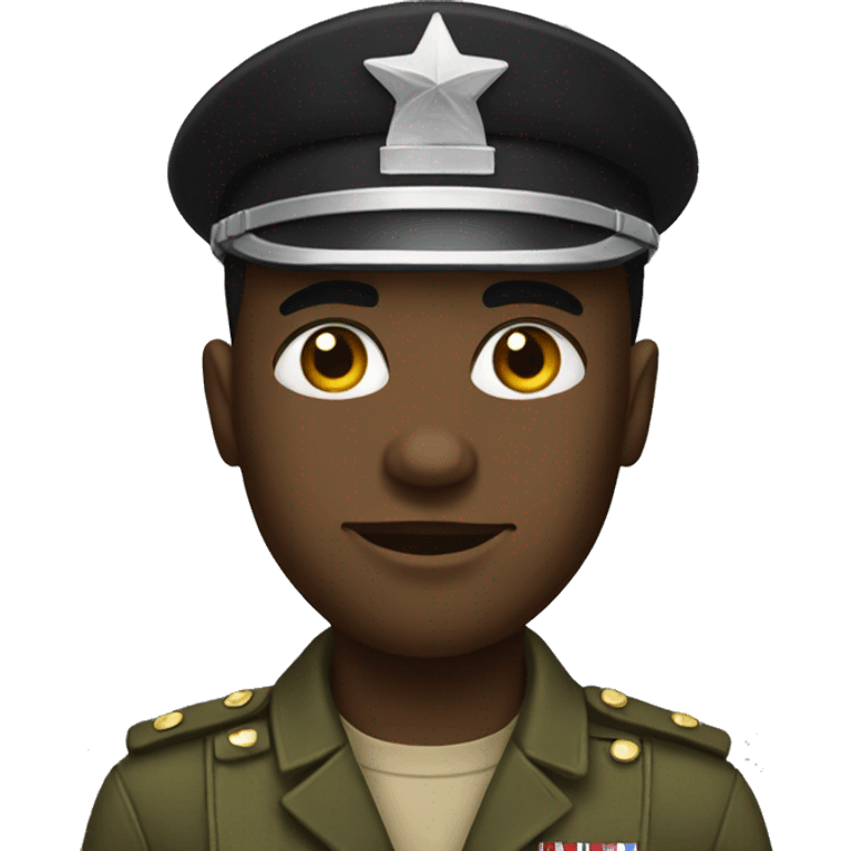 black soldier emoji