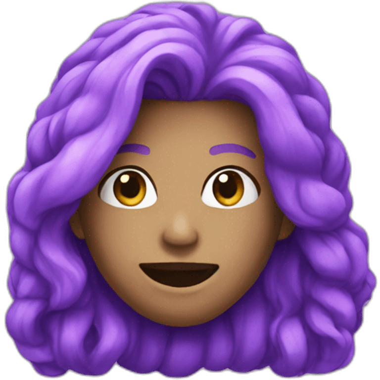 Purple emoji