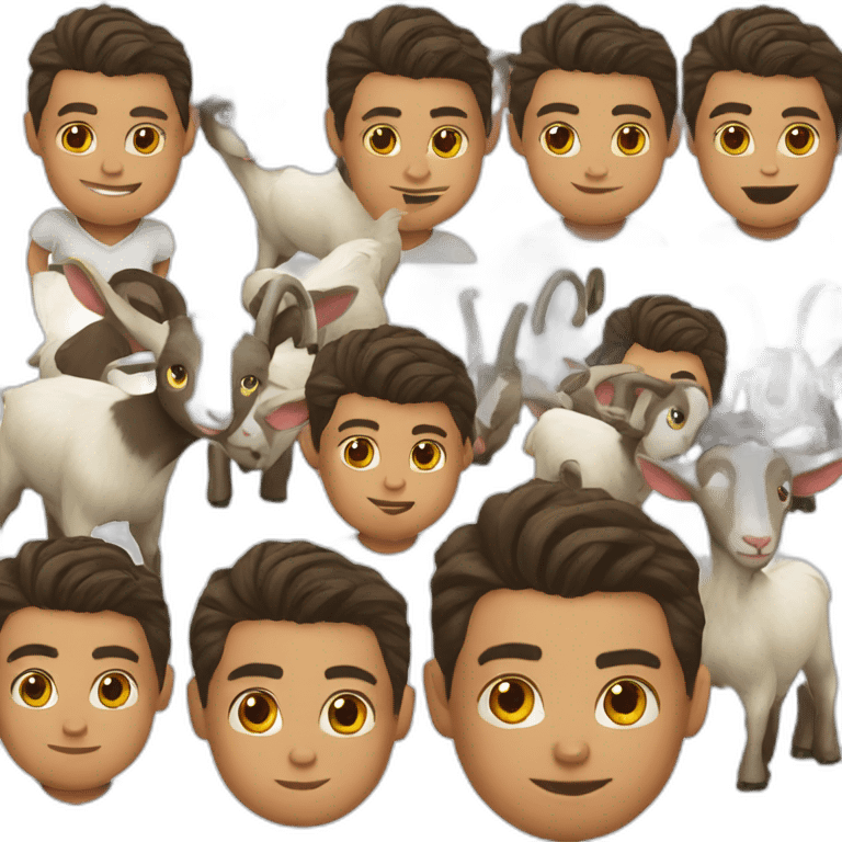 ronaldo goat emoji