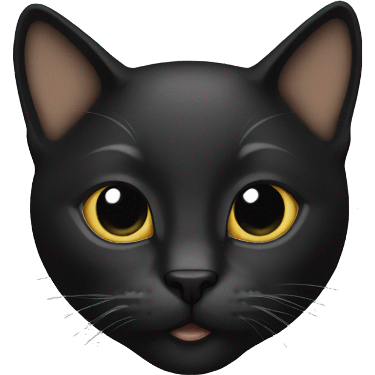 Cat blak emoji