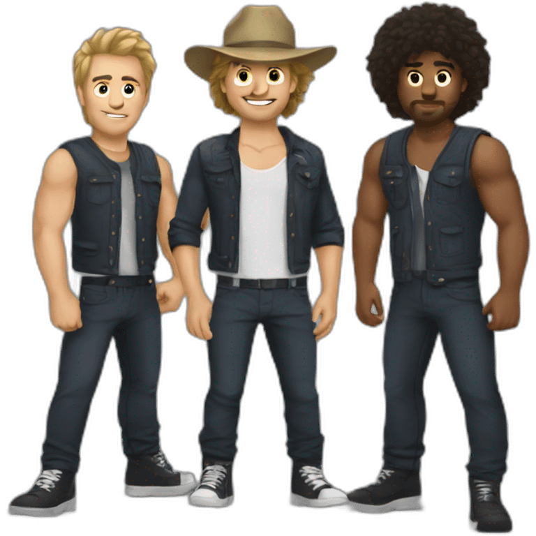 aussie bros squad band emoji