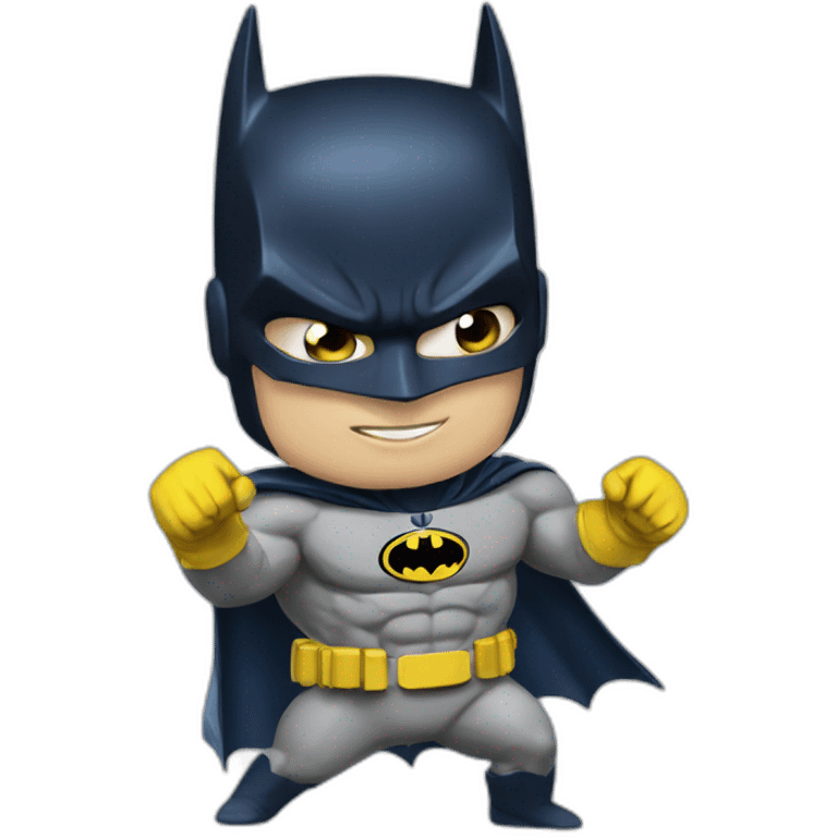 Batman Olympics emoji