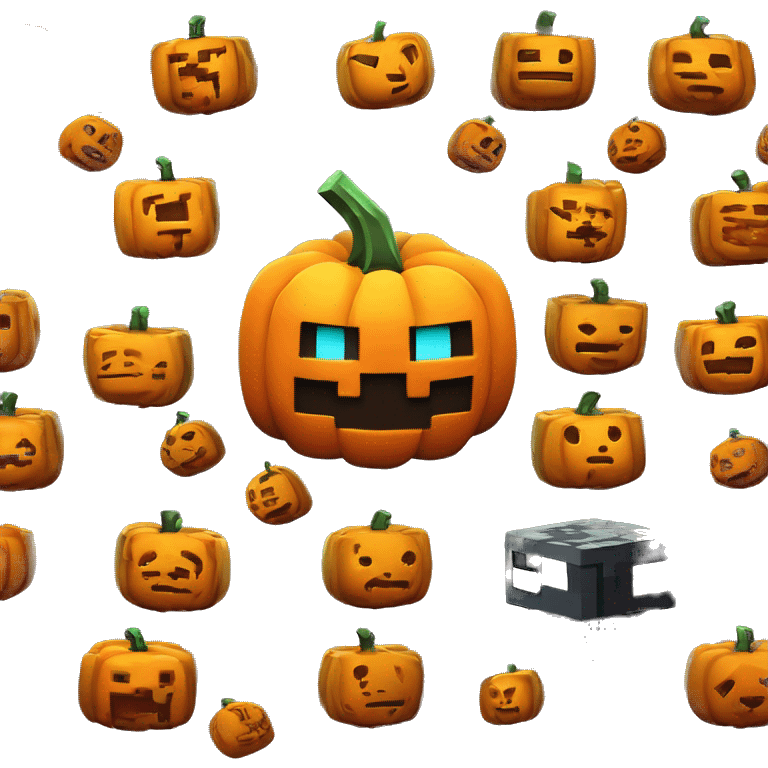 minecraft pumpkin halloween badge cinematic cyberpunk pokemon emoji