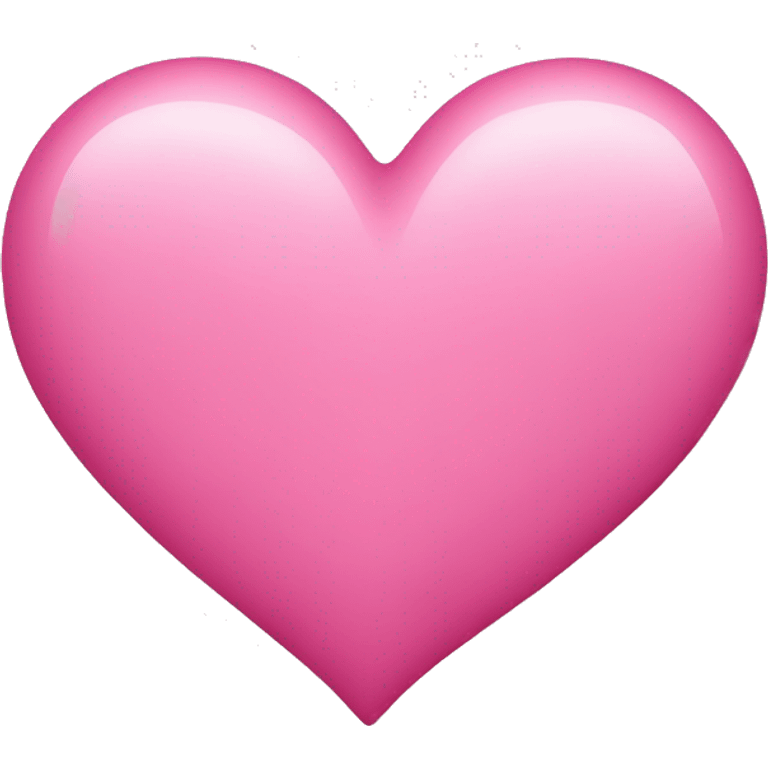 Pink heart emoji