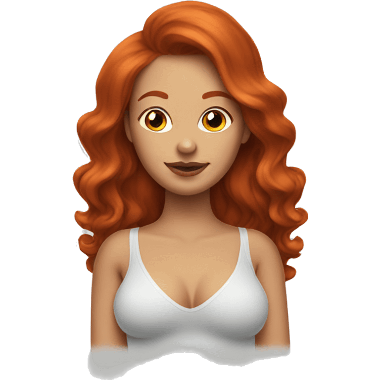 Curvy redhead bodysuit sfw emoji