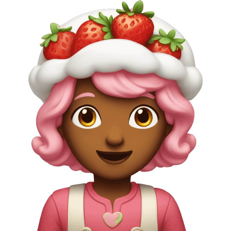 strawberry shortcake emoji